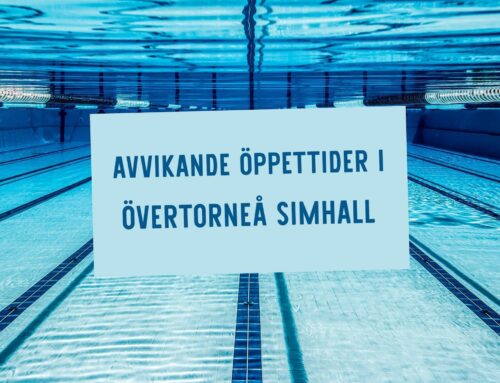 Avvikande öppettider i Övertorneå simhall