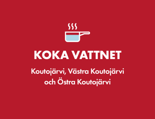 Uppdatering av kokningsrekommendation 6 september