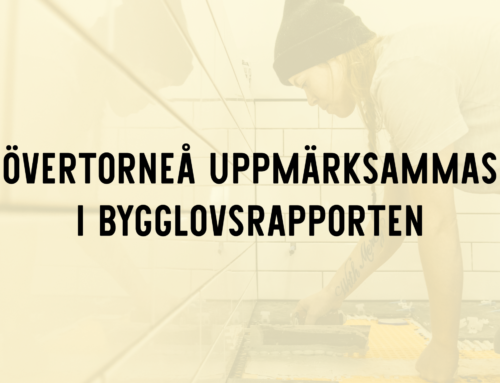 Bra betyg i Bygglovsrapporten för Övertorneå