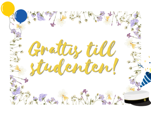 Stort grattis till årets studenter!
