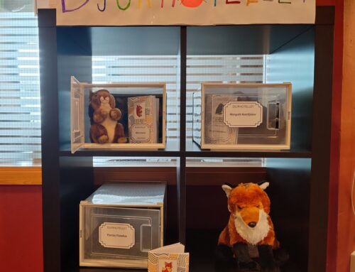 Upptäck Djurhotellet på Tornedalens bibliotek.