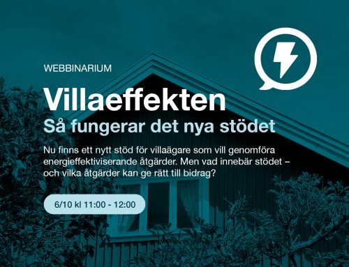 Villaeffekten – så fungerar det nya stödet